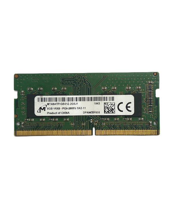 رم لپ تاپ Micron 8GB DDR4 Laptop RAM 2666MHz