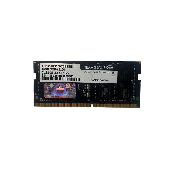 رم لپ تاپ Teamgroup 16GB DDR4 Laptop RAM 3200MHz
